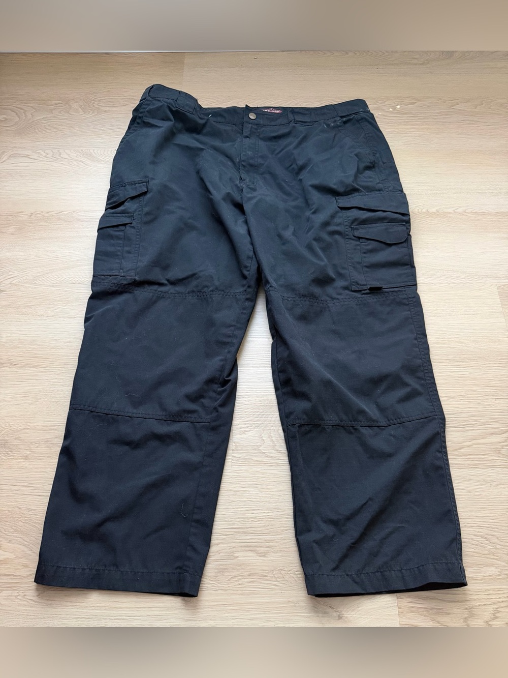 Tru-Spec Cargo Pants Mens Black Tactical Response Uniform Ripstop 42/30